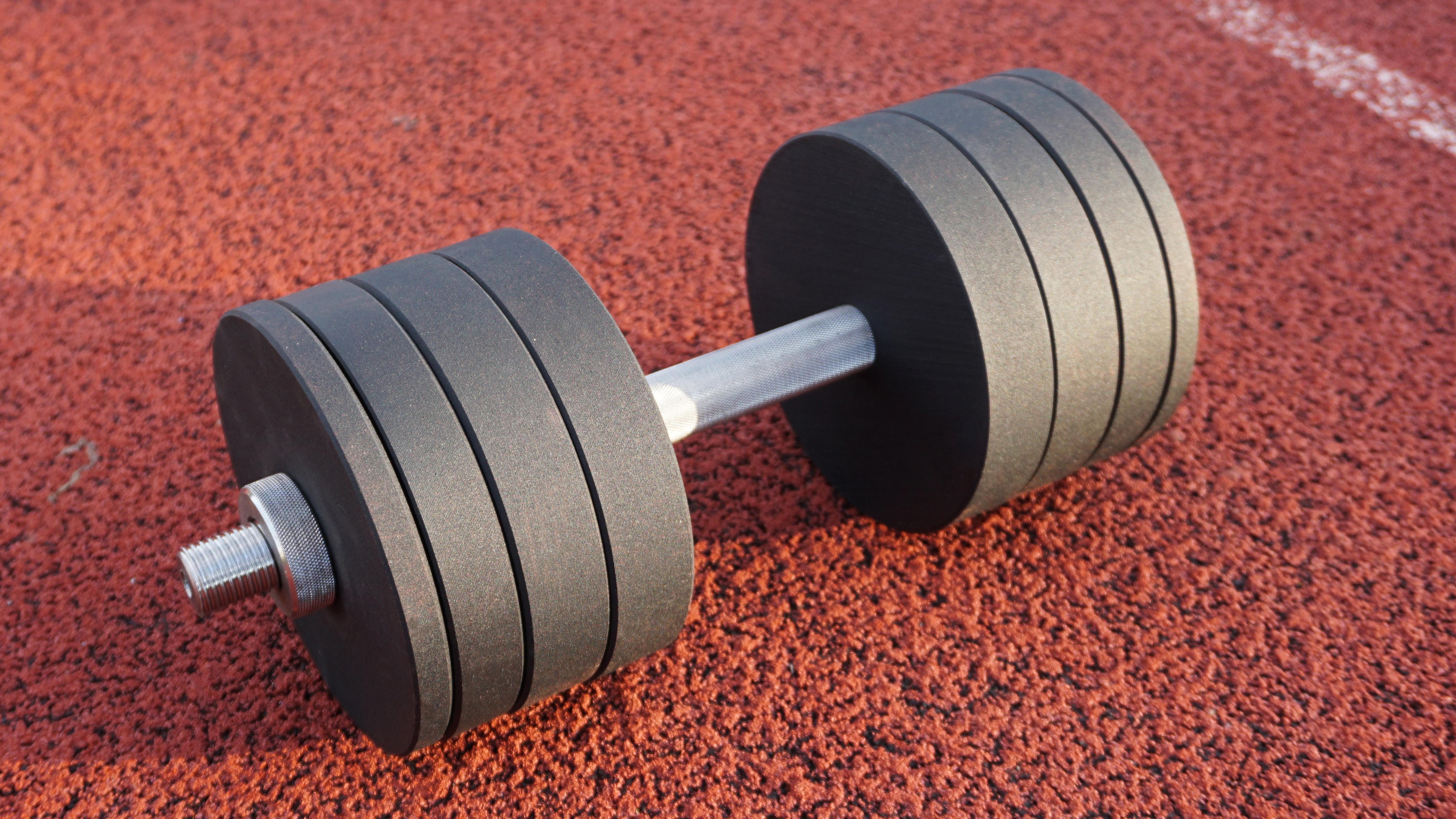 Гантель наборная ТокГанМал-0142 металлическая с покрытием 42 кг (14924644) - фото 4