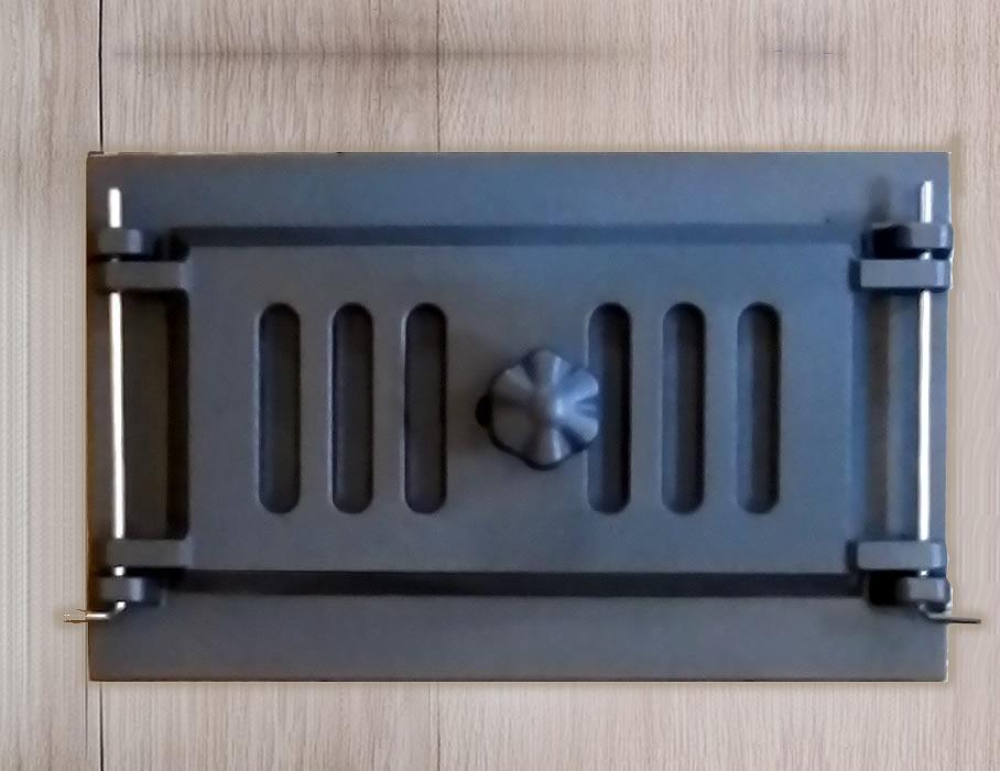 Дверца поддувальная KHLP Аскет 180х295 мм из чугуна