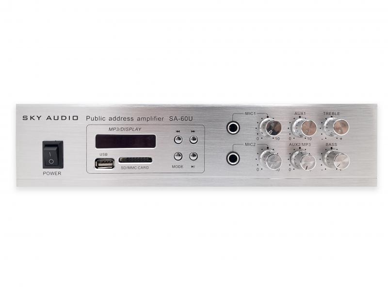 Трансляционный усилитель мощности Sky Sound SA-60U - фото 2