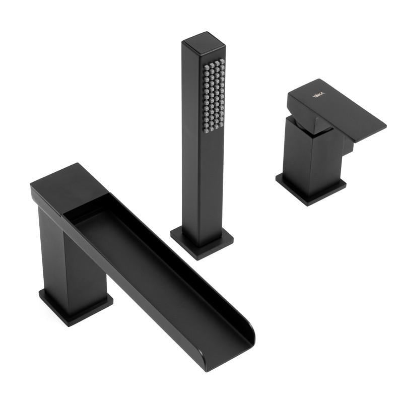 Смеситель на борт ванны Fama Черный (8720071)