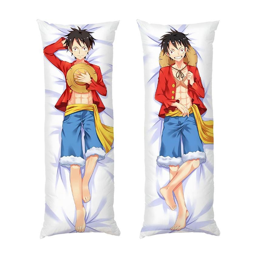 Подушка дакимакура One Piece Monkey D Luffy габардин 140х45 см