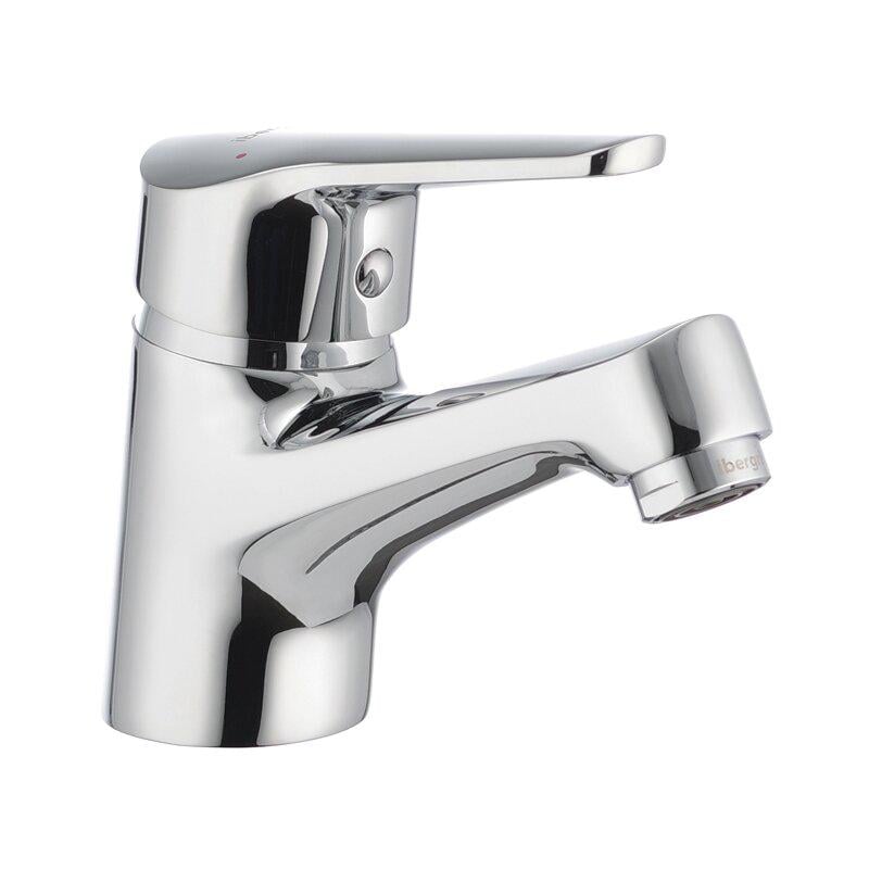 Змішувач для умивальника IBERGRIF Roma IB0044 одноважільний Хром (64573)