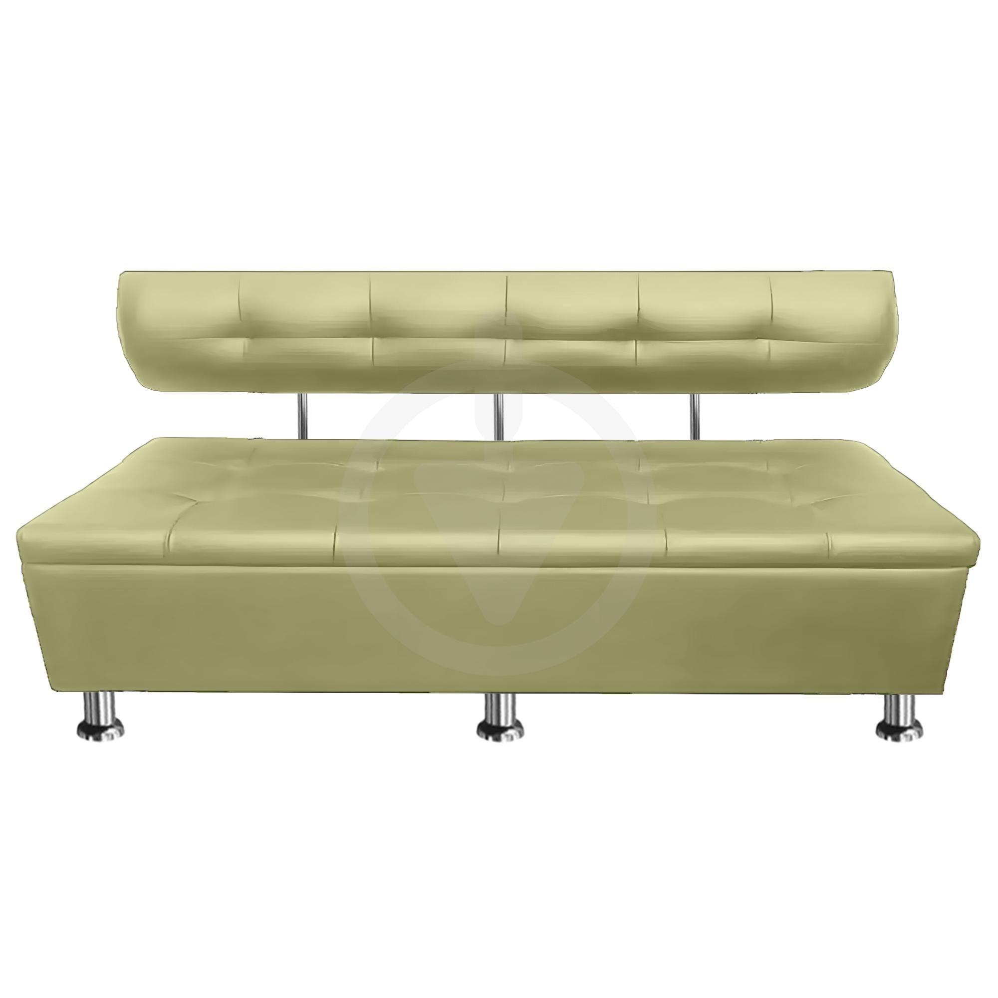 Диван офисный с нишей AVVS для ожидания/приемной 200 см с ножками 14 см Бежевый (25808406) - фото 1