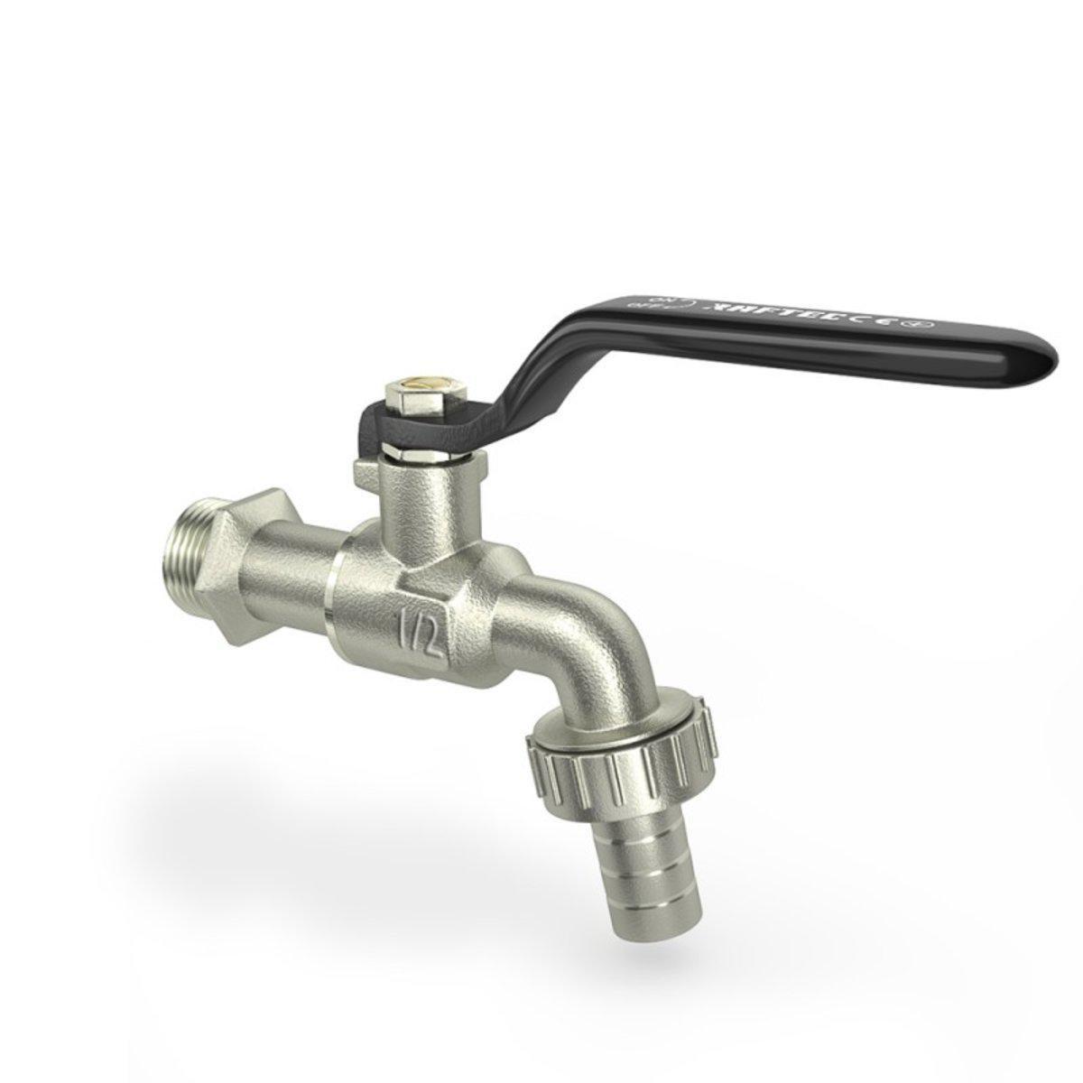 Кран шаровый поливной Raftec PN40 НН 1/2" (55731)
