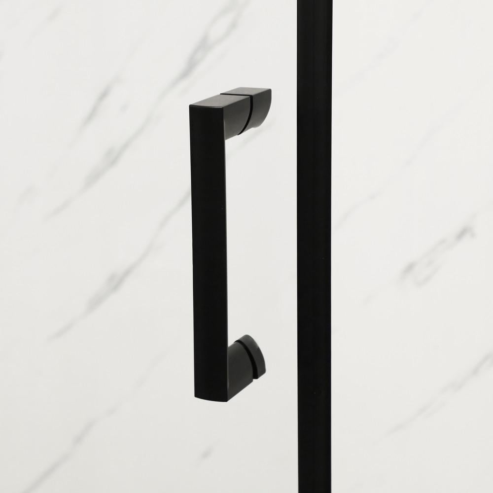 Дверь в нишу MIXXUS Premium DIVERSE SD01-160x185-TR прозрачное стекло 5 мм Black (MI6879) - фото 4 Дверь в нишу MIXXUS Premium DIVERSE SD01-160x185-TR прозрачное стекло 5 мм Black (MI6879) - фото 4