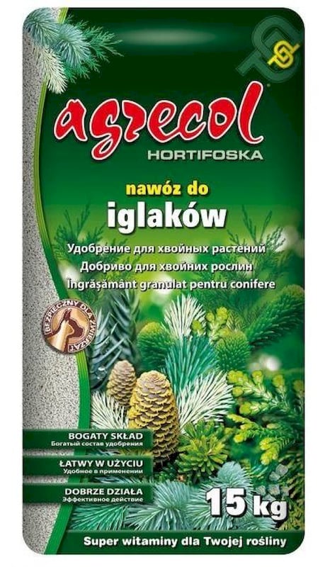 Добриво для хвої Хортіфоска Agrecol 15 кг (1777)
