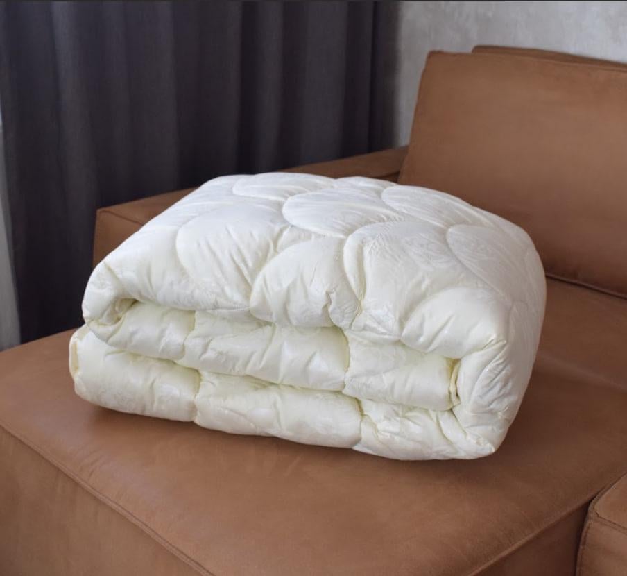 Одеяло искусственный лебединый пух 150х210 см (леб_150)