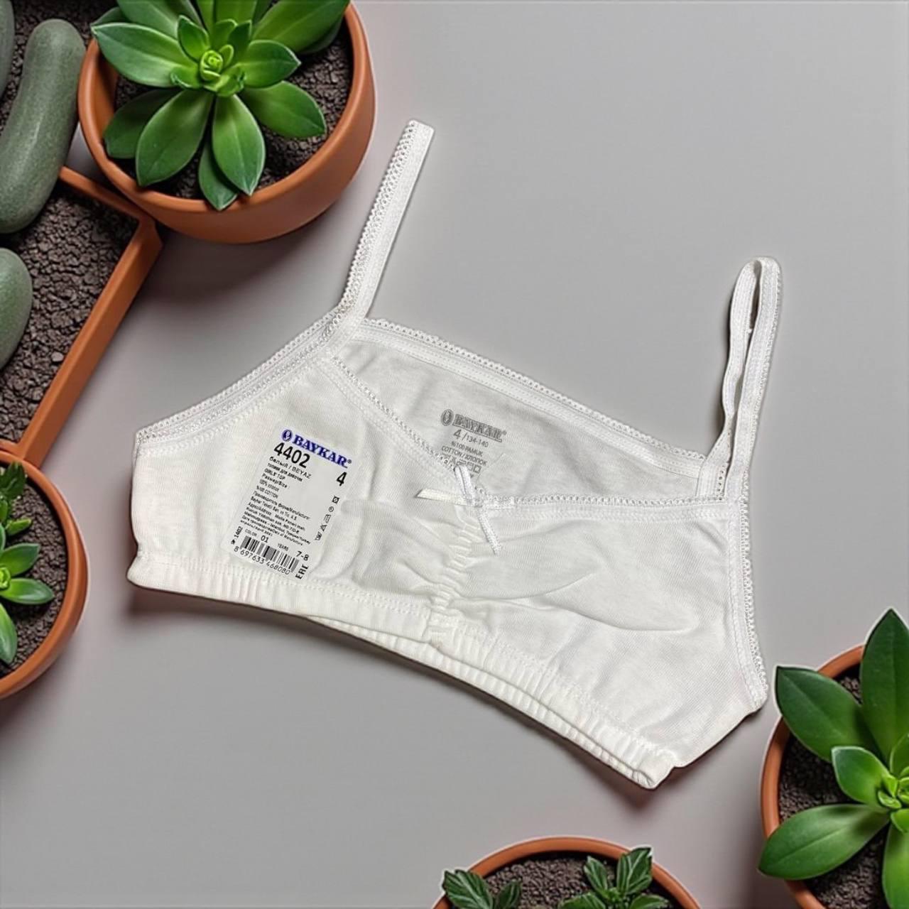 Набір топів для дівчинки BAYKAR р. 6 158-164 см 11-12 років 3 шт. Білий (4402-01) Набір топів для дівчинки BAYKAR р. 6 158-164 см 11-12 років 3 шт. Білий (4402-01)