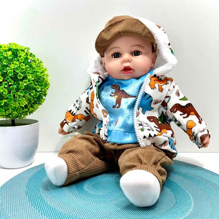 Кукла пупс Мой малыш мягконабивная 44 см (M 5924 E)