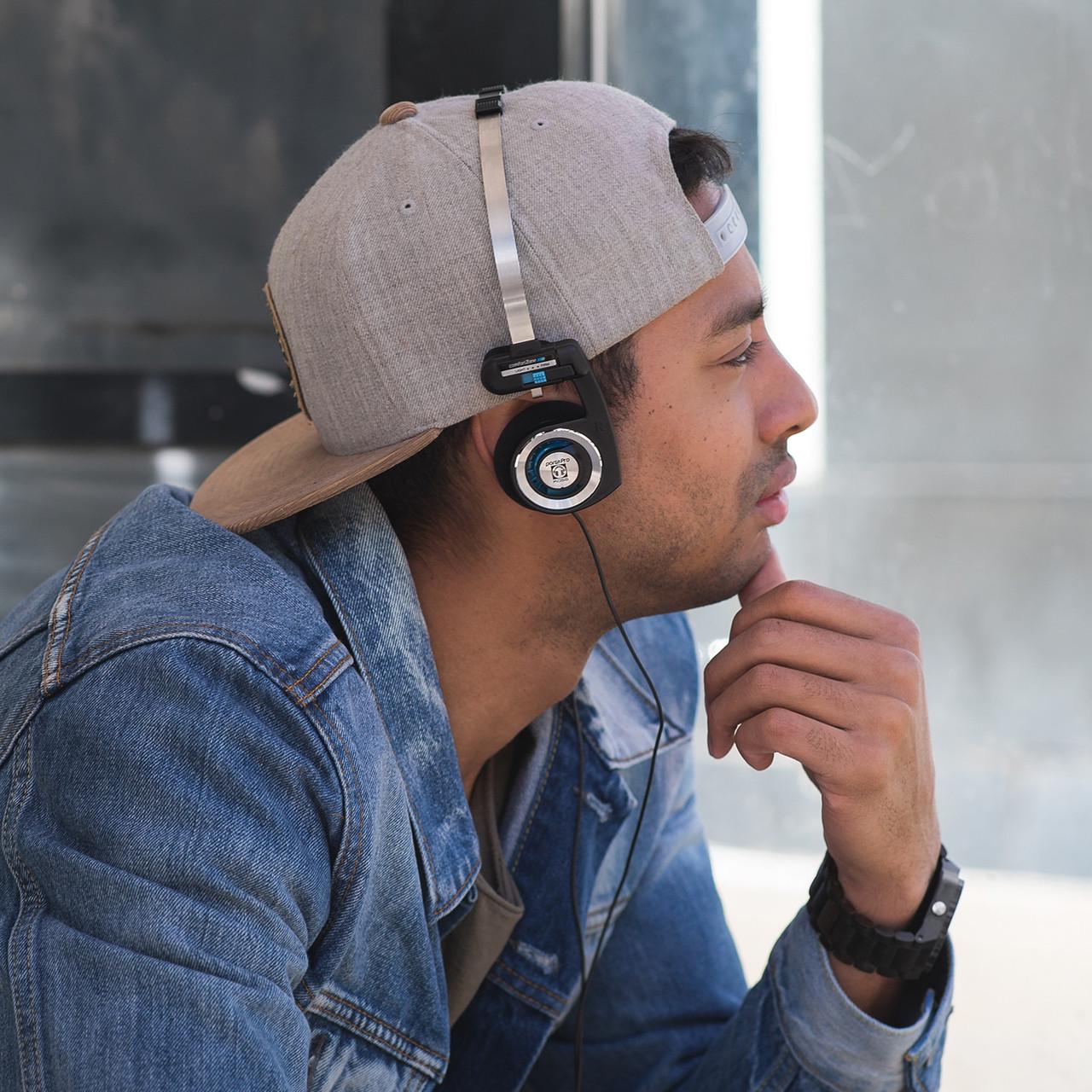 Навушники провідні накладні Koss Porta Pro Classic Collapsible Чорний/Нержавіюча сталь (192485.101) - фото 5 Навушники провідні накладні Koss Porta Pro Classic Collapsible Чорний/Нержавіюча сталь (192485.101) - фото 5