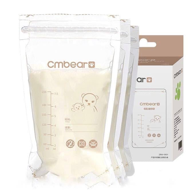 Пакеты для хранения грудного молока Мишка 220 мл 30 шт. (111223)