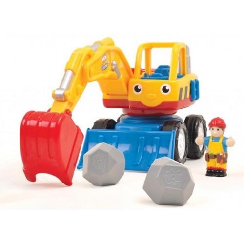 Развивающая игрушка Wow Toys Экскаватор Декстер (01027)