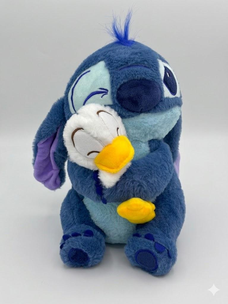 Мягкая игрушка плюшевая Disney Lilo & Stitch 2в1 Стич с уткой 30 см (1002618)