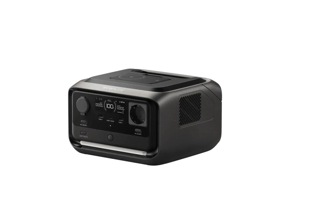 Зарядная станция EcoFlow RIVER 3 Plus Wireless Black