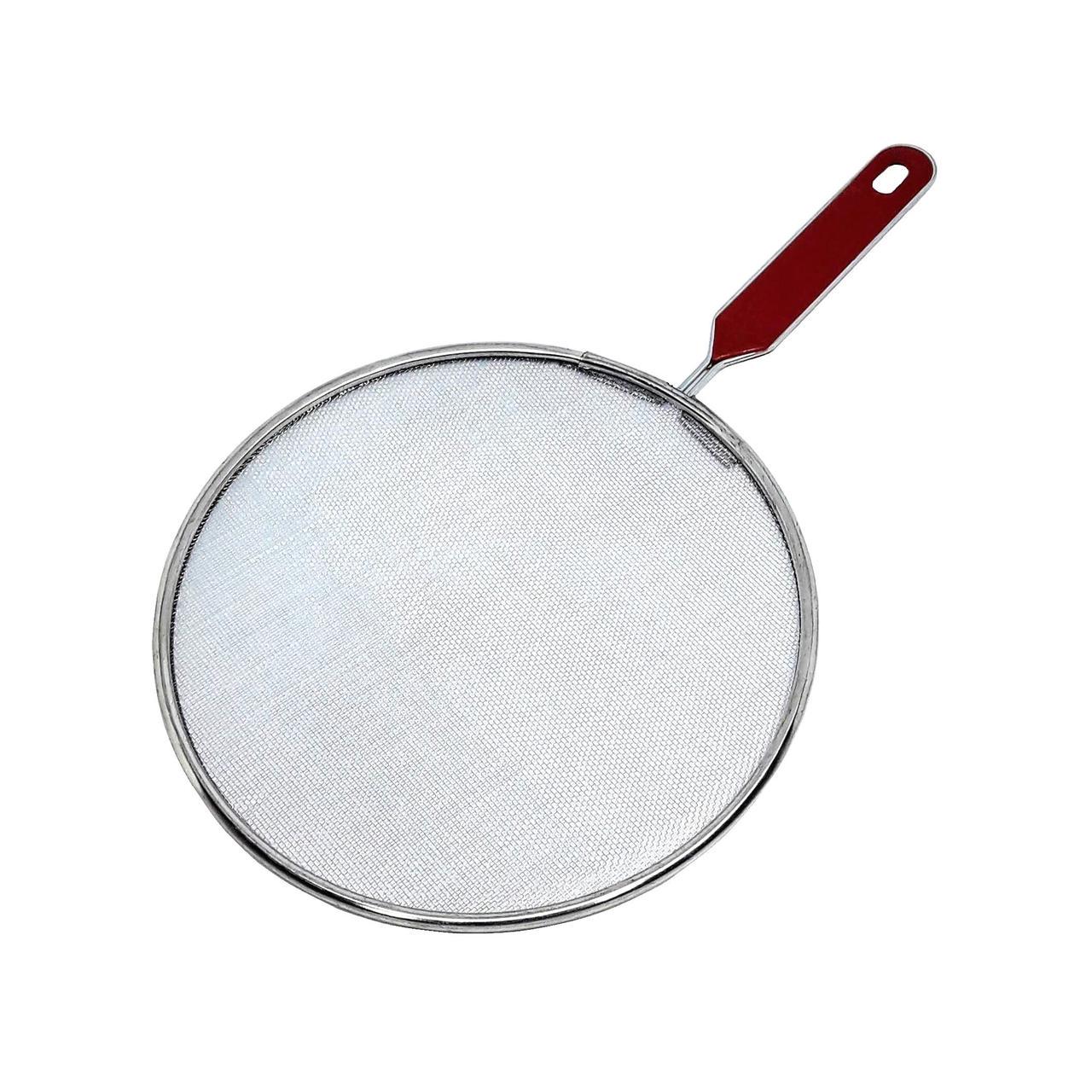 Экран-крышка от брызг с ручкой на сковороду Vitol d18 см (203533-18)