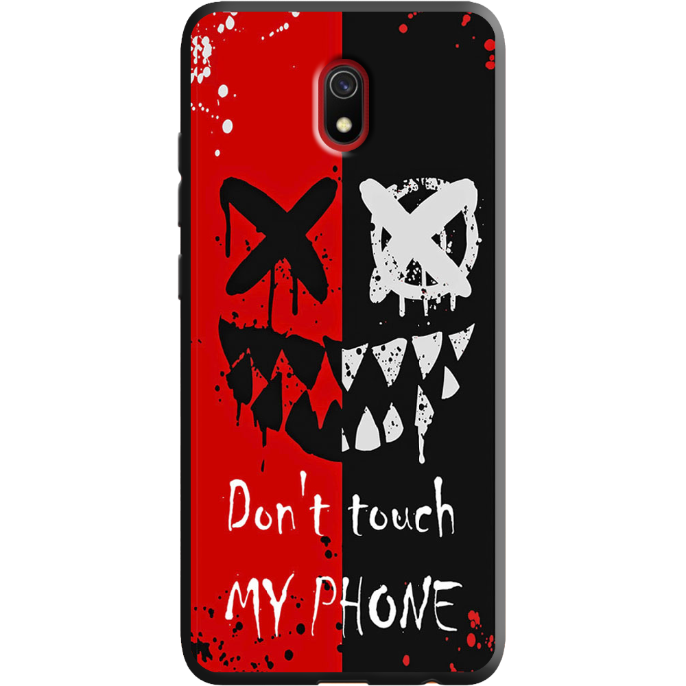 Чехол BoxFace Xiaomi Redmi 8A Bad Smile Черный силикон (38341-up2468-38671)