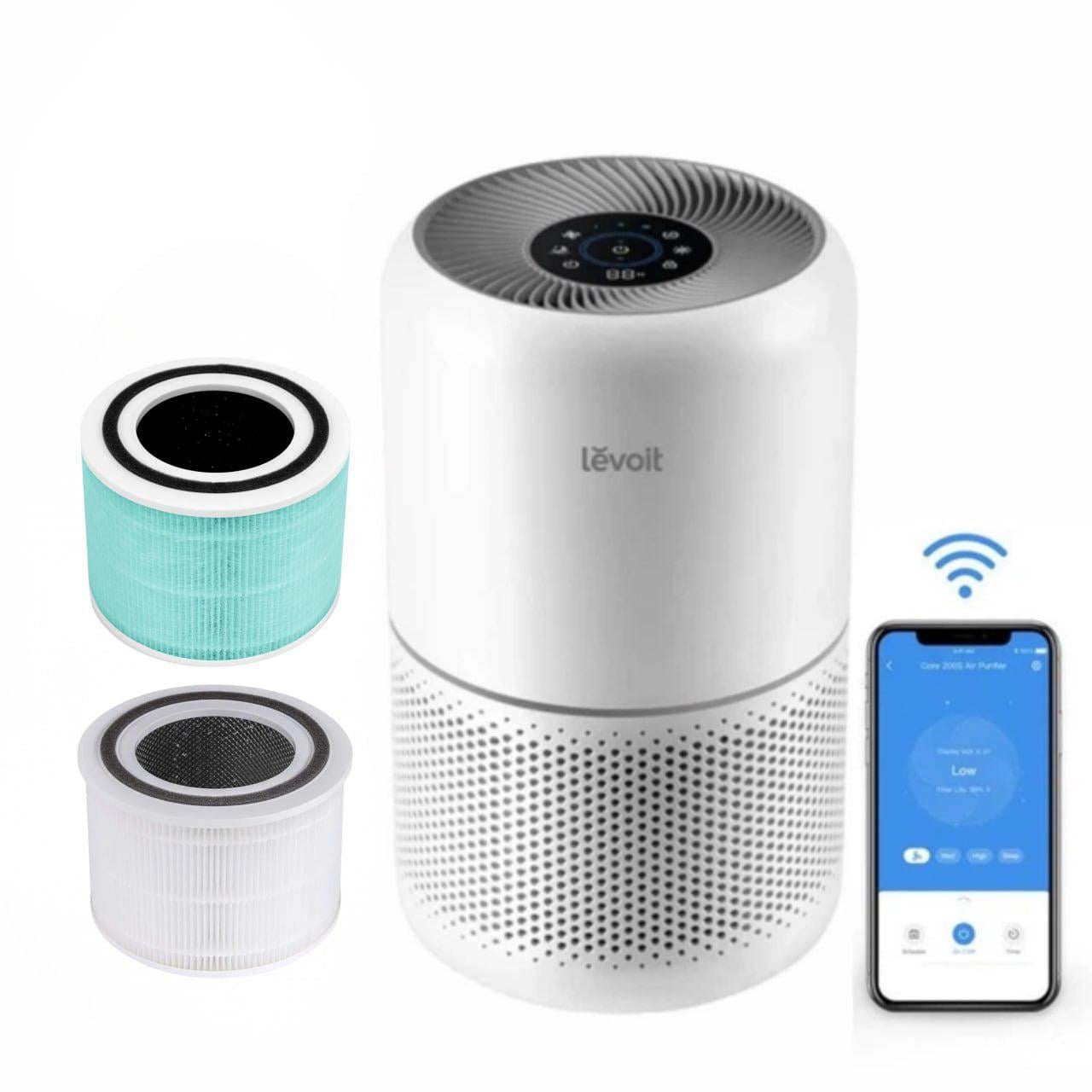 Воздухоочиститель Smart Levoit Core 300S Plus Wi-Fi фильтр 3в1 True HEPA (28091564)