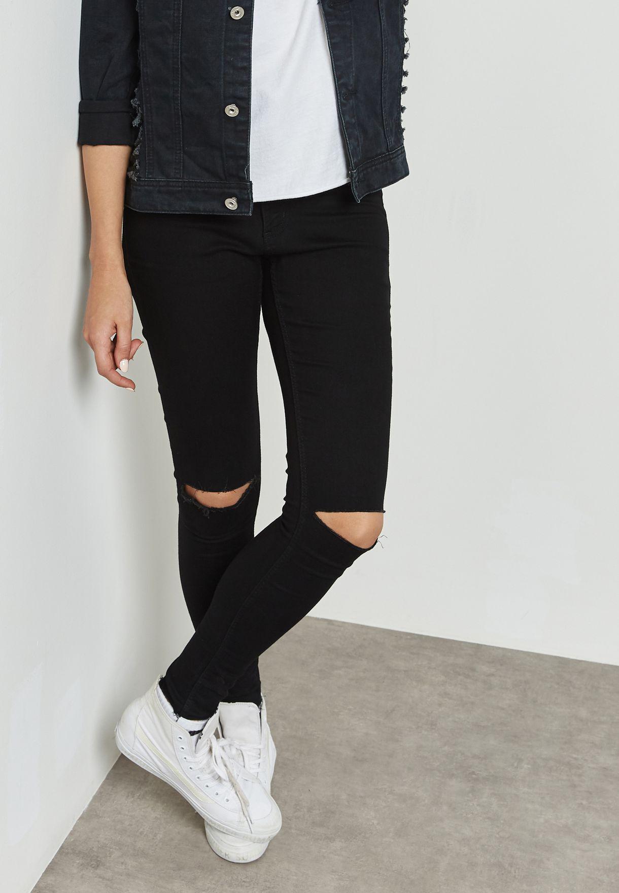 Джинси жіночі Cheap Monday M Чорний (442320b36) - фото 2 Джинси жіночі Cheap Monday M Чорний (442320b36) - фото 2