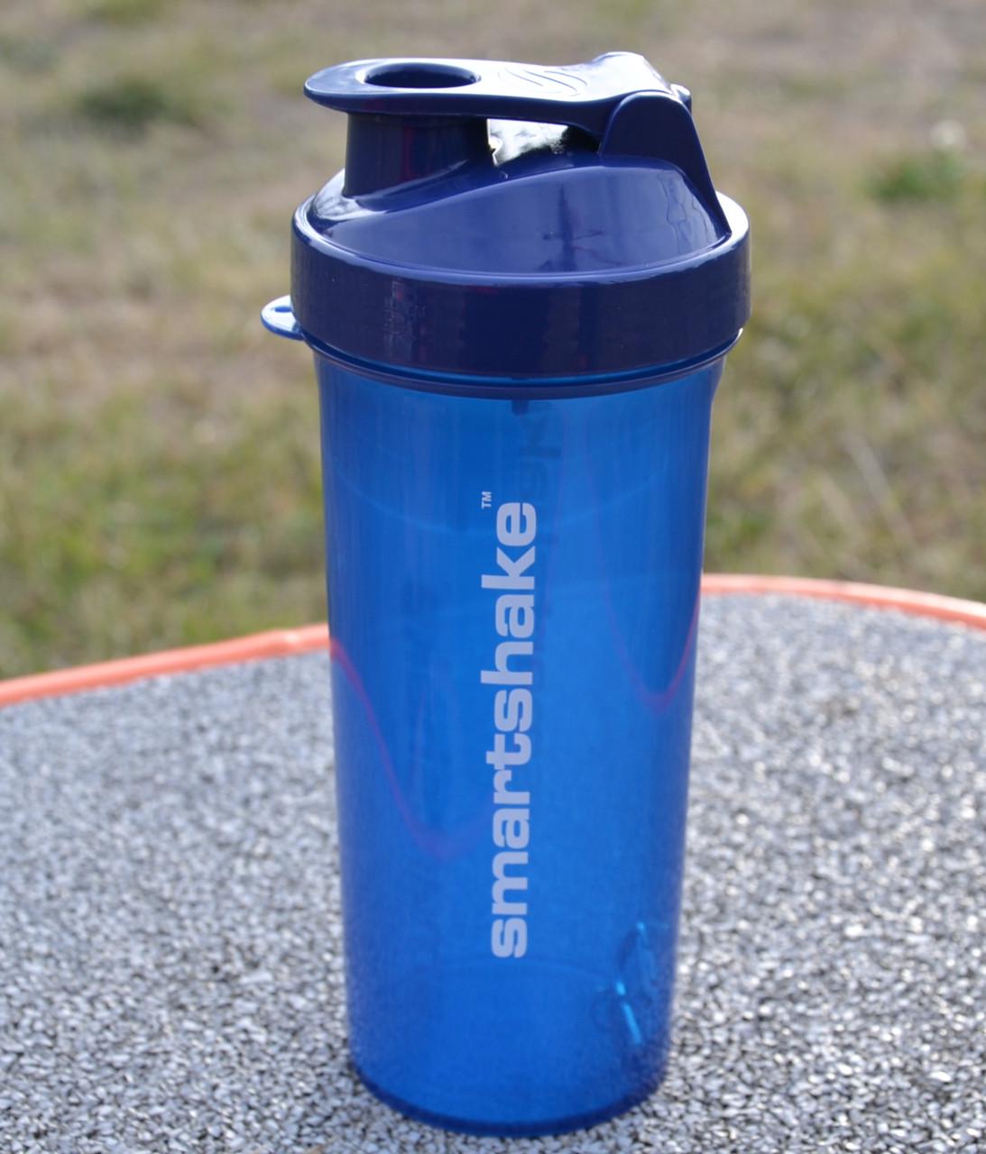 Шейкер спортивний Smartshake Lite 1000 ml Glossy/Navy Blue - фото 6