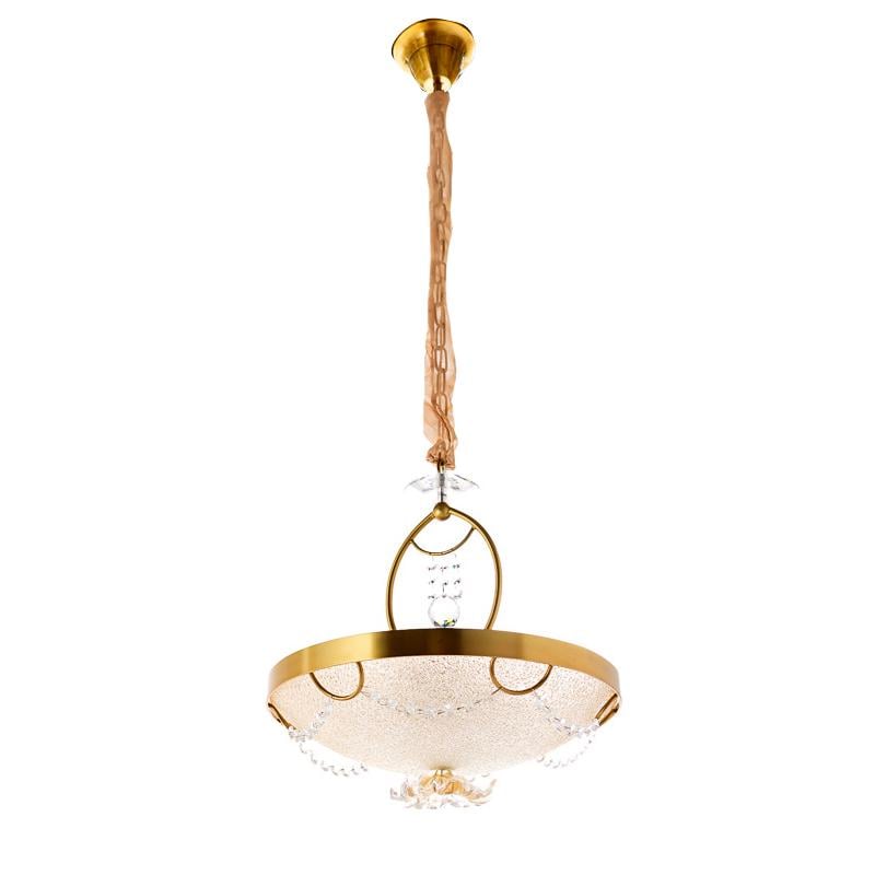 Люстра подвесная Light House ES-15791 на три лампы Бронза