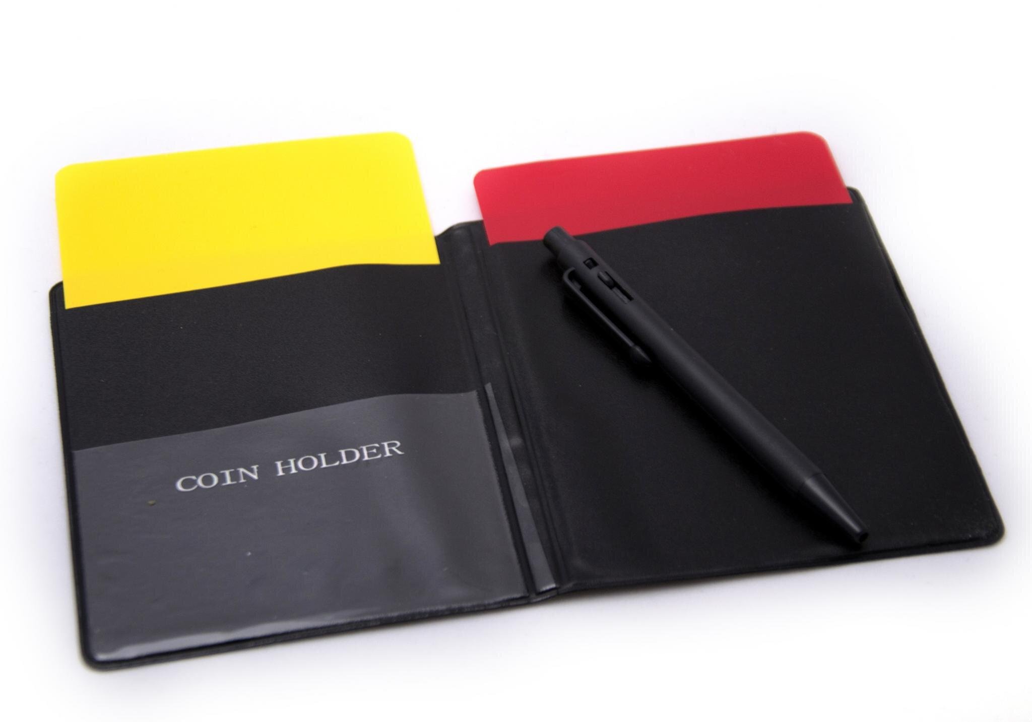 Карточки судейские блокнот с ручкой Europaw комплект (europaw226)