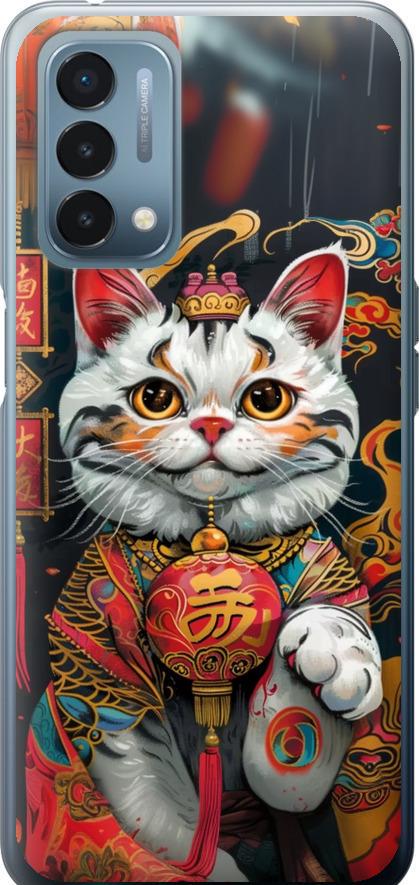 Чехол на OnePlus Nord N200 China Cat v2 (6135u-2384-42517)