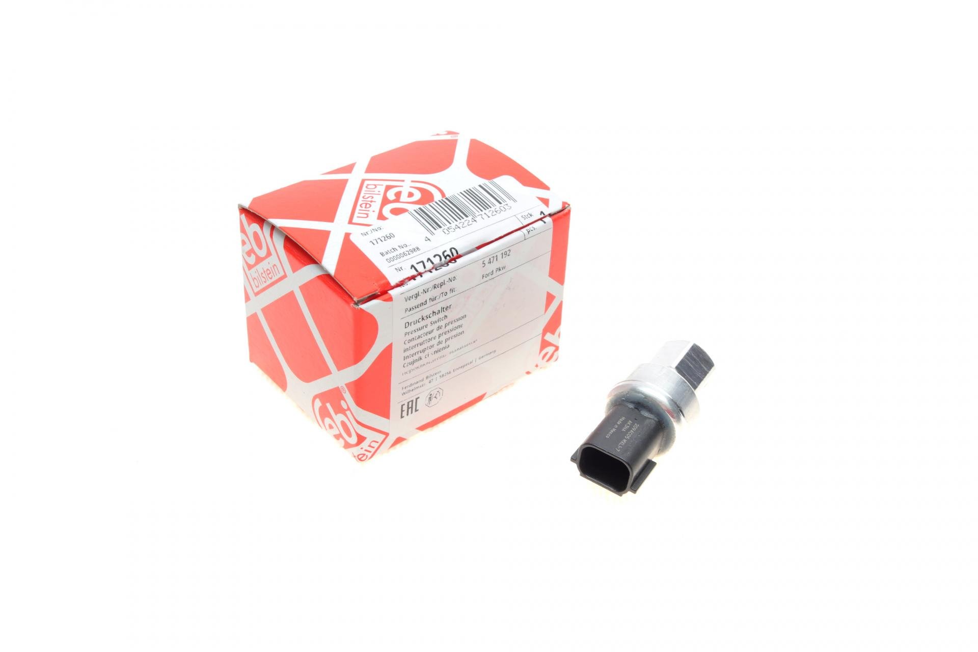 Датчик давления кондиционера Ford Focus/C-Max/Galaxy/Kuga/Mondeo/Transit 12-- ( (171260)