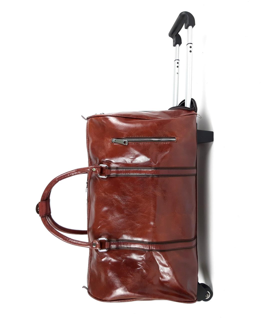 Сумка на колесах Sky travel 50х3420 см Коричневий (1348424603) - фото 2