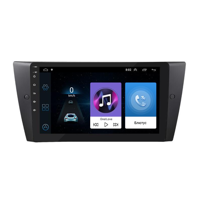 Автомагнитола штатная Lesko для BMW 3 серии V E90/E91/E92/E93 рестайлинг 2008-2013 9" 1/16Gb Wi-Fi GPS