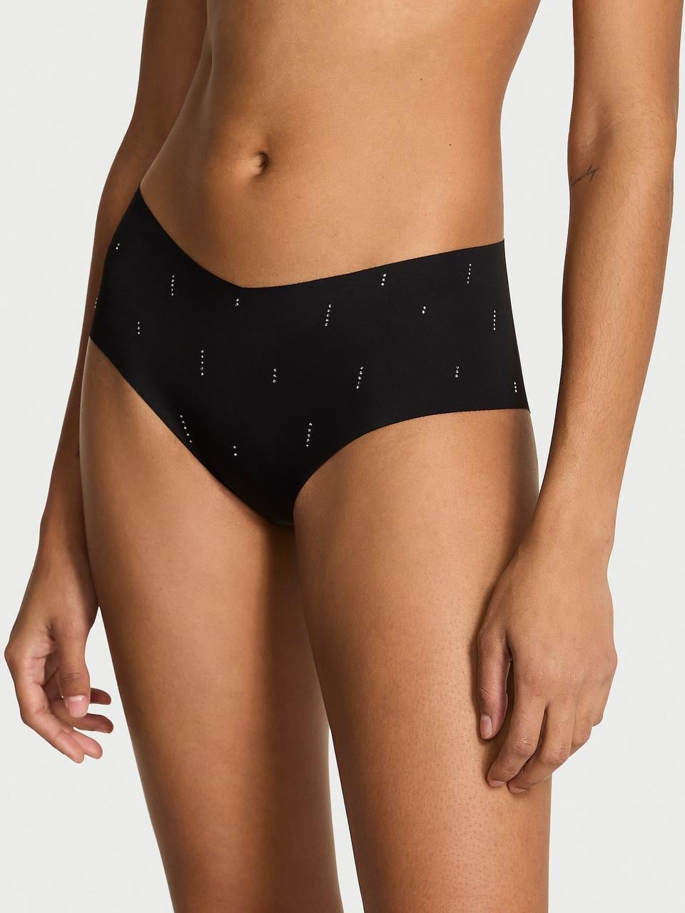 Трусики женские Victoria's Secret No-Show Sparkle Cheeky XS Черный (996328714213) Трусики женские Victoria's Secret No-Show Sparkle Cheeky XS Черный (996328714213)