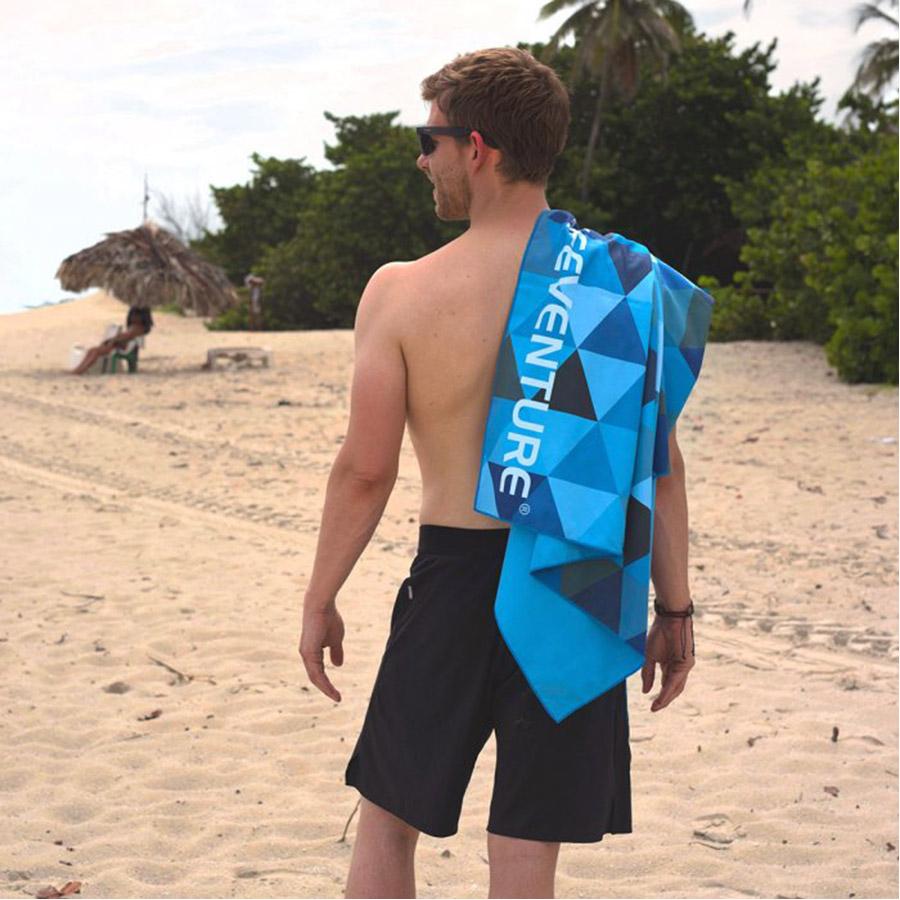 Полотенце Lifeventure Soft Fibre Triangle Blue giant (52430) - фото 4 Полотенце Lifeventure Soft Fibre Triangle Blue giant (52430) - фото 4