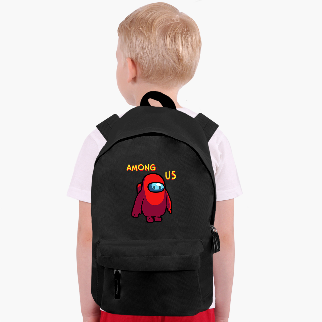 Рюкзак детский Among Us Red Черный (9263-2411-BK) - фото 3 Рюкзак детский Among Us Red Черный (9263-2411-BK) - фото 3