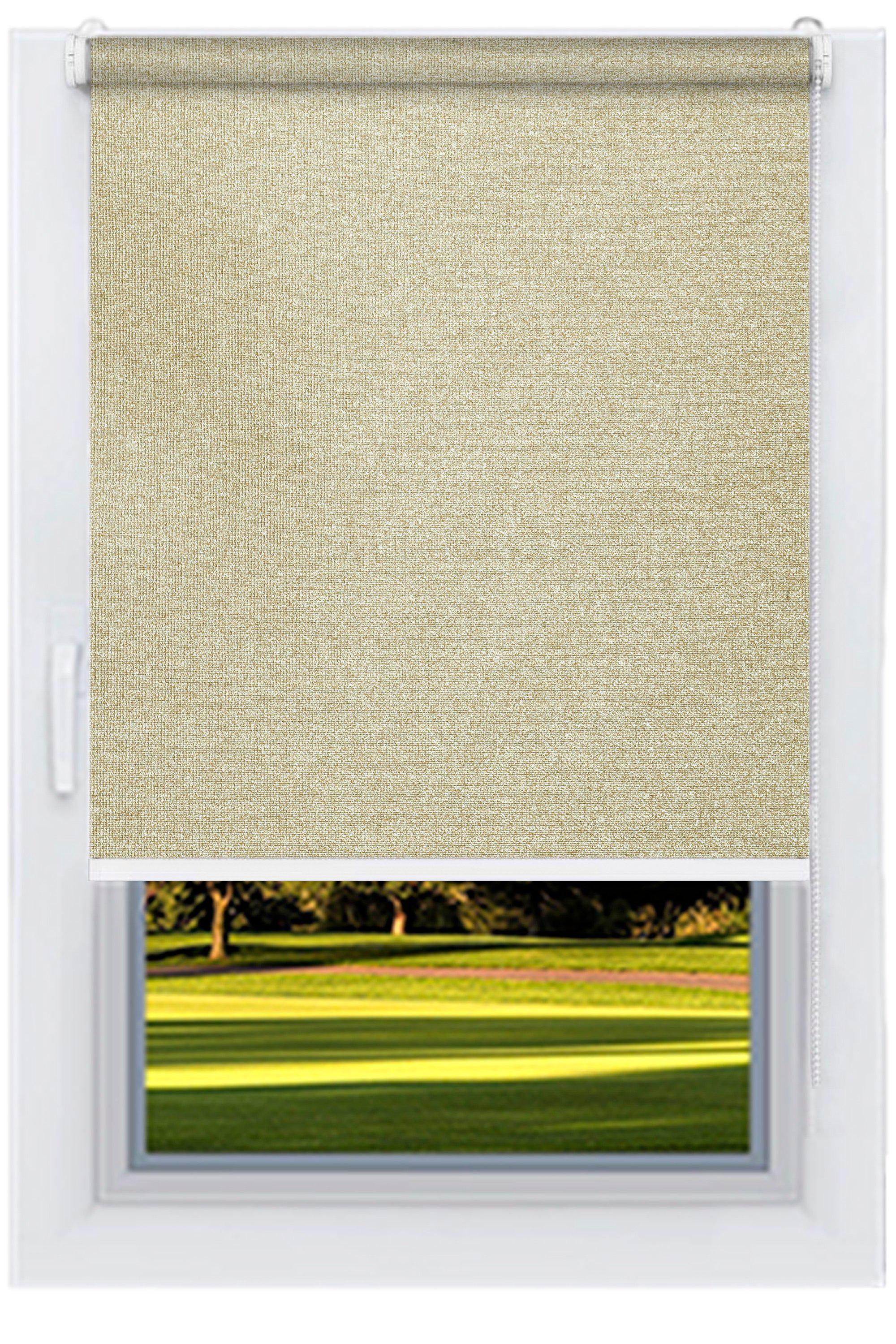 Ролета тканевая Decolux 147,5х200 см Luminis Голден