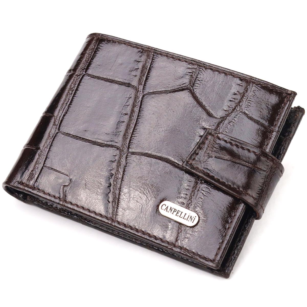 Кошелек CANPELLINI Purse 21516 кожа Коричневый