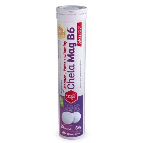 Витаминно-минеральный комплекс для спорта Olimp Nutrition Chela-Mag B6 Skurcz 20 шипучих табл. Grapefruit (000025176) Витаминно-минеральный комплекс для спорта Olimp Nutrition Chela-Mag B6 Skurcz 20 шипучих табл. Grapefruit (000025176)