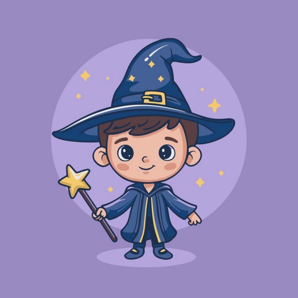 Картина по номерам ART CRAFT Мальчик с волшебными мечтами 30x30 см (15652-AC)