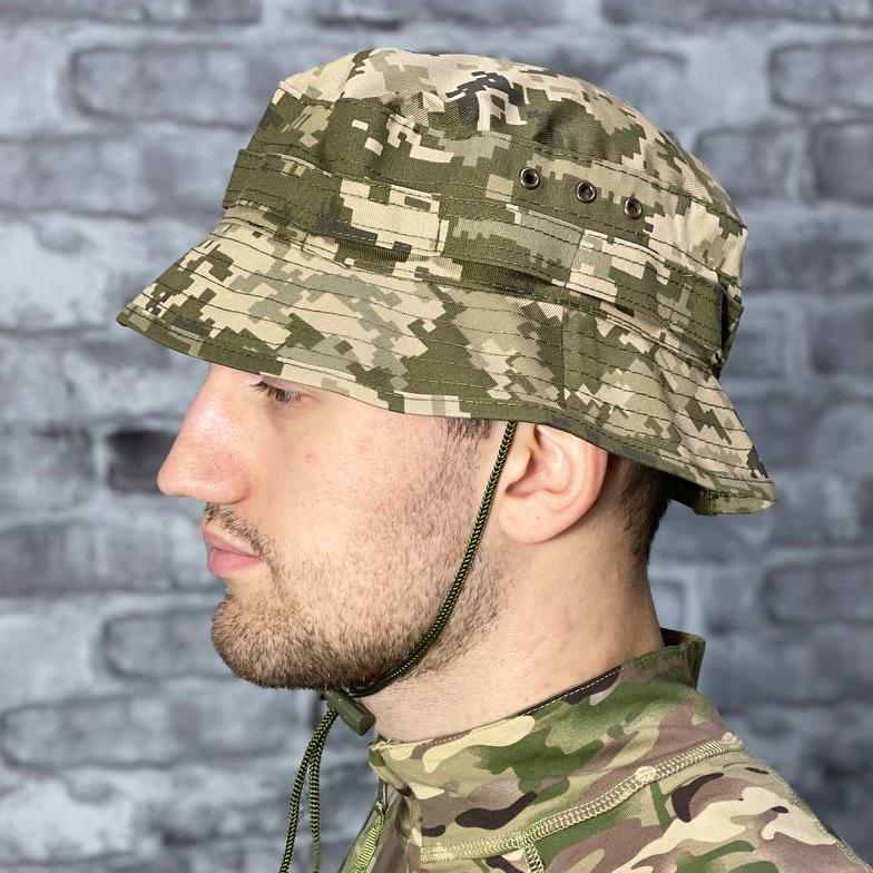 Панама літня Ranger з місцем під шеврон Піксель (RA8935) - фото 3 Панама літня Ranger з місцем під шеврон Піксель (RA8935) - фото 3