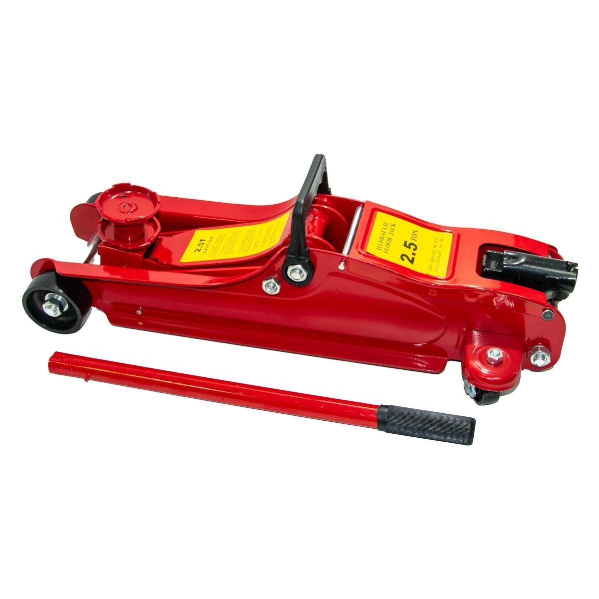 Домкрат подкатный Hydraulic Horizontal Jack 2,5 Tons Красный (1010819-Red)