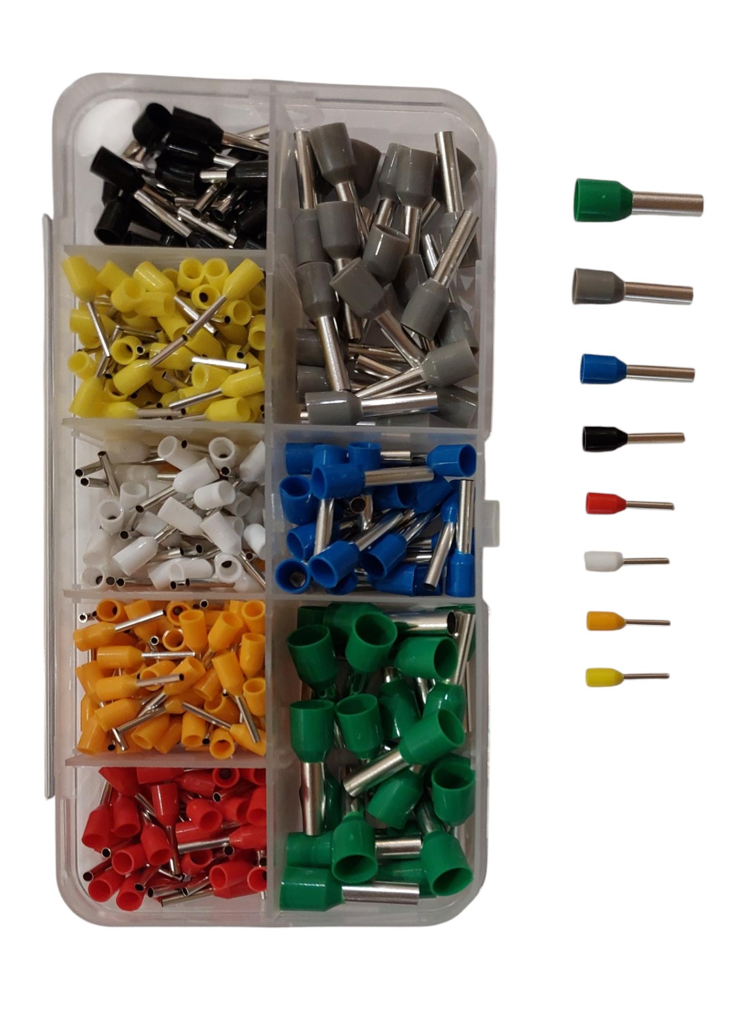 Набір обжимних трубчастих наконечників +30 400 шт. (100053372) - фото 4 Набір обжимних трубчастих наконечників +30 400 шт. (100053372) - фото 4