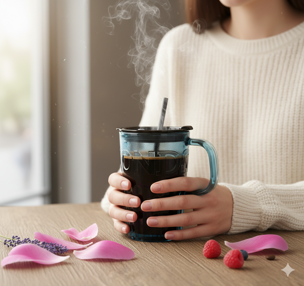 Склянка еко з термостійкого скла з багаторазовою трубочкою 400 мл Чорний (2693105092) - фото 9