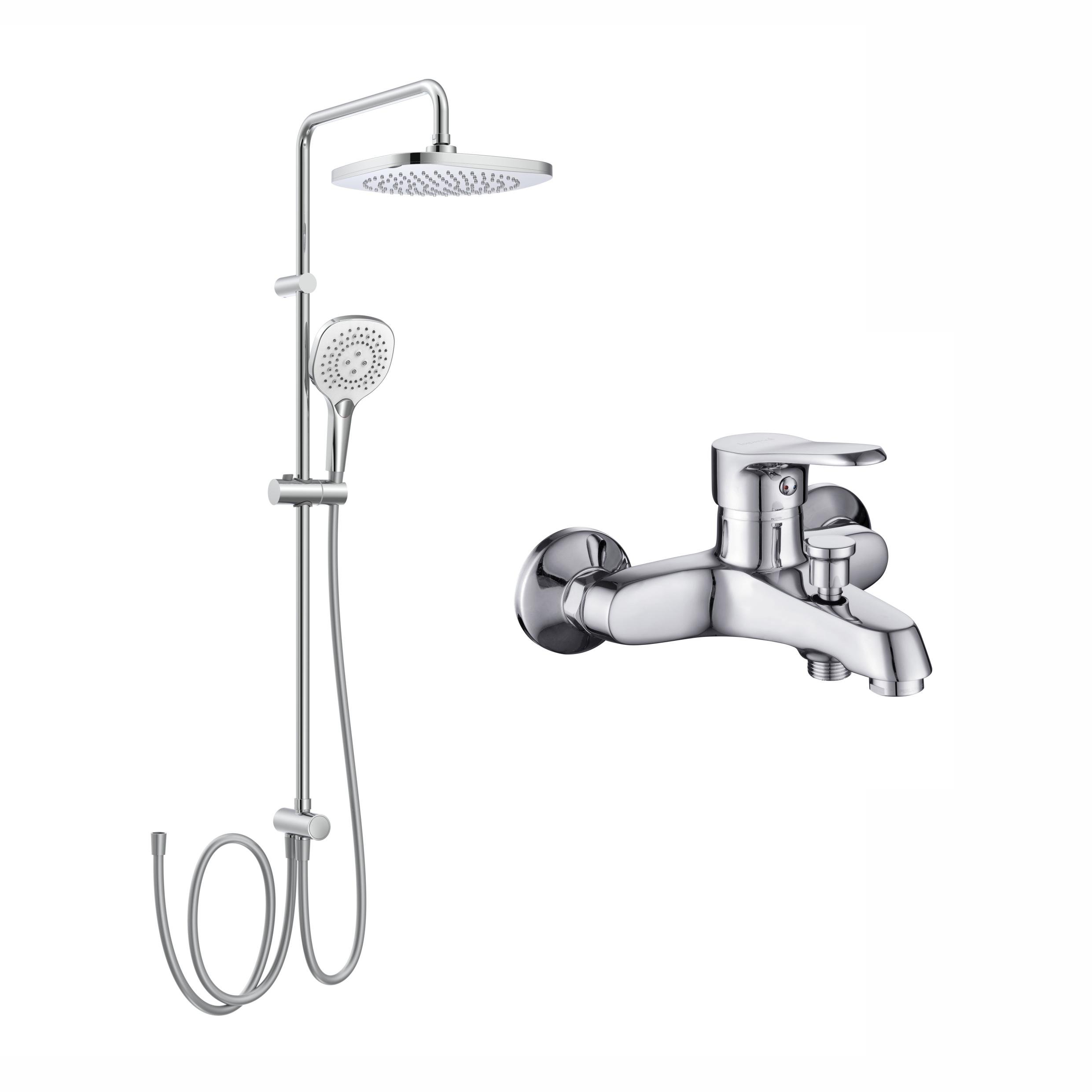 Душевая система Imprese Bila Desne с изливом латунь Хром (SET20230606)