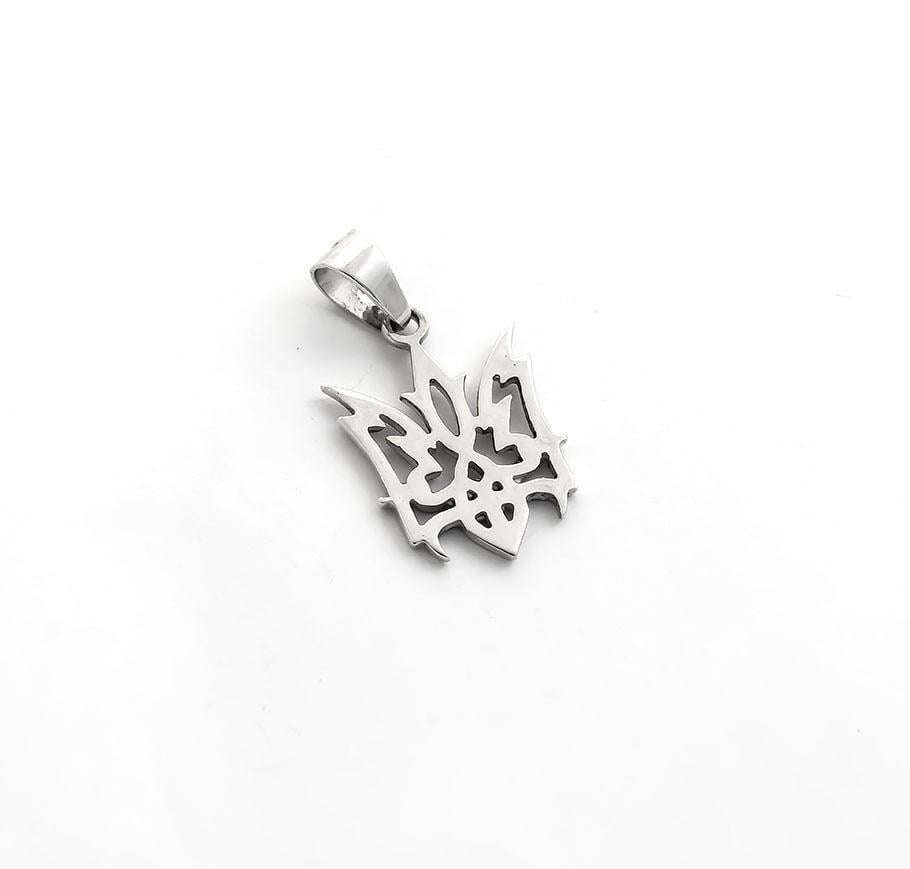 Кулон серебряный Maxi Silver 7458 Трезубец Украины (87458)