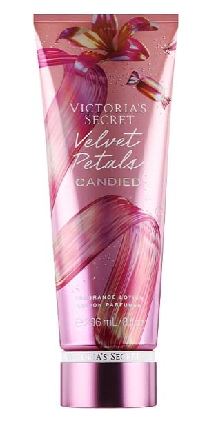 Лосьон для тела парфюмированный Victoria's Secret Velvet Petals Candied Body Lotion 236 мл Лосьон для тела парфюмированный Victoria's Secret Velvet Petals Candied Body Lotion 236 мл