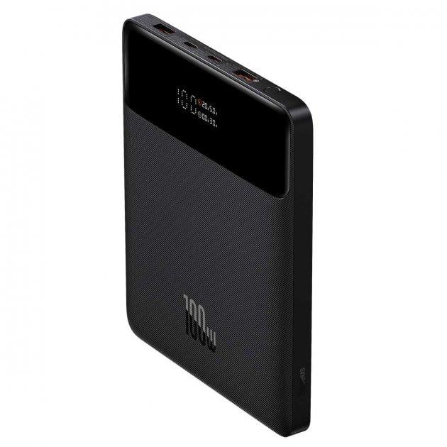 Повербанк BASEUS Blade Digital Display 100W 20000 mAh Black (PPDGL-01) - фото 2