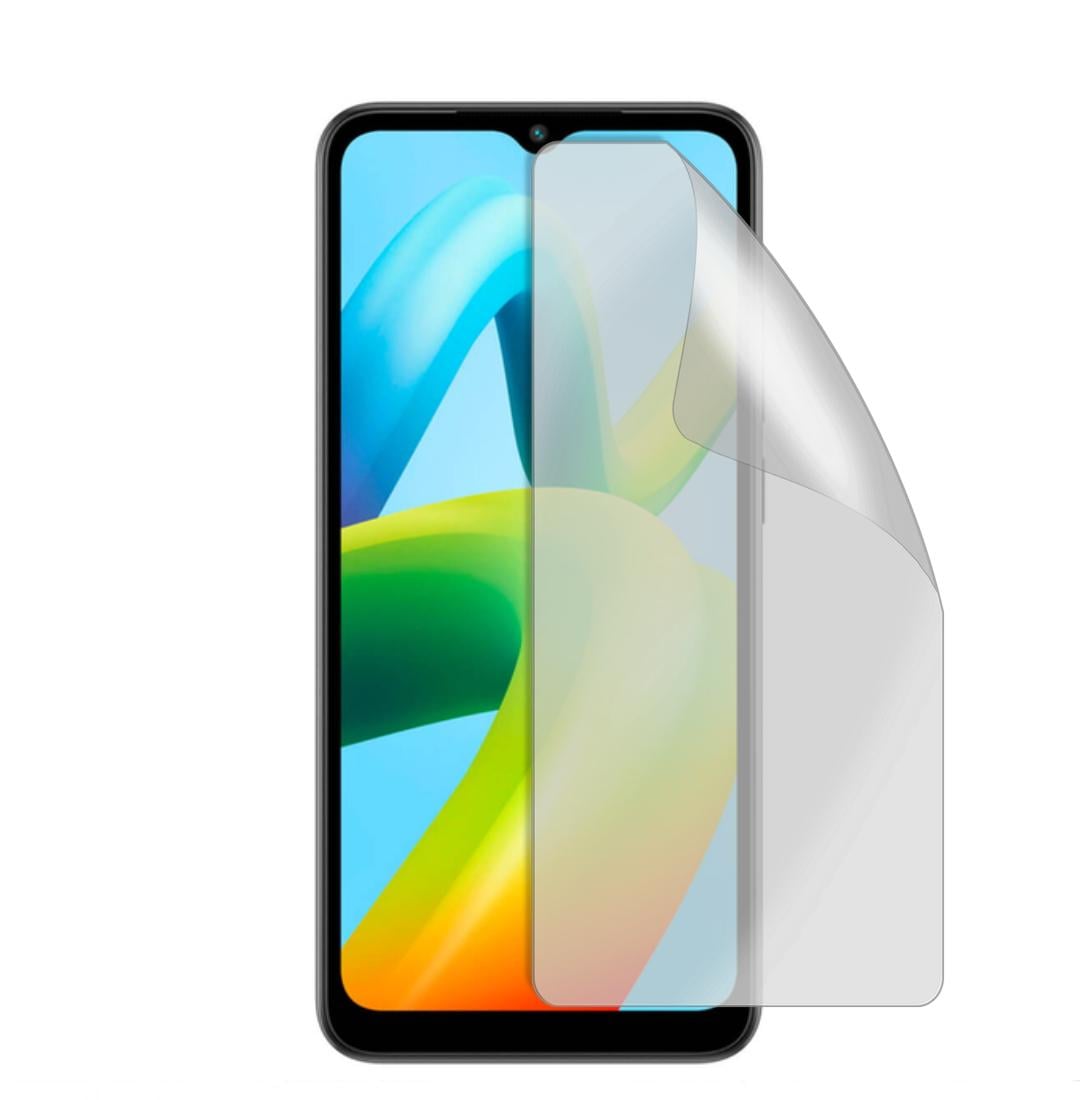 Защитная гидрогелевая глянцевая пленка Антишпигун на экран смартфона Xiaomi Redmi A1 Plus (HF-AC02SNG-003-233)