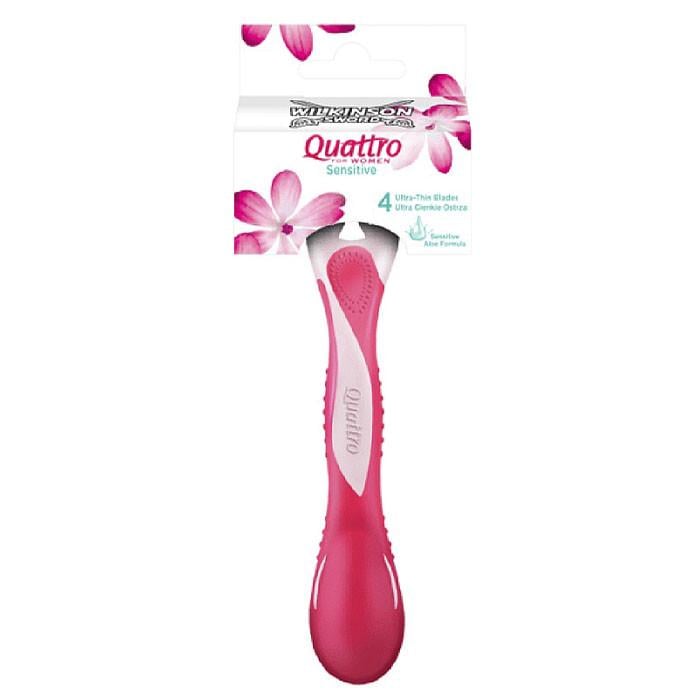 Станок для бритья Wilkinson Quattro for Women Sensitive 1 шт. (1711109488)