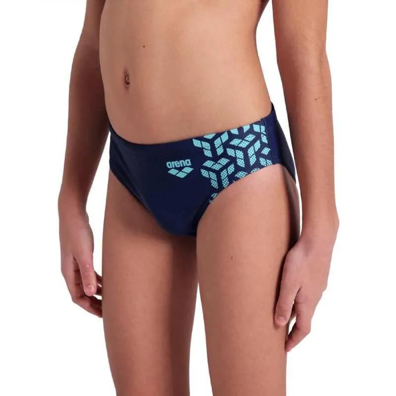 Плавки детские Arena KIKKO V SWIM BRIEFS GRAPHIC 164 см Синий (006722-780 164)