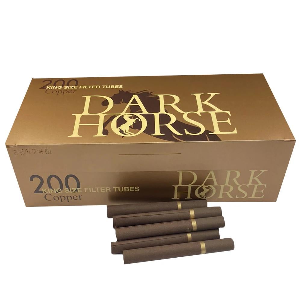 Гильзы для сигарет Dark Horse 200 шт. Коричневый