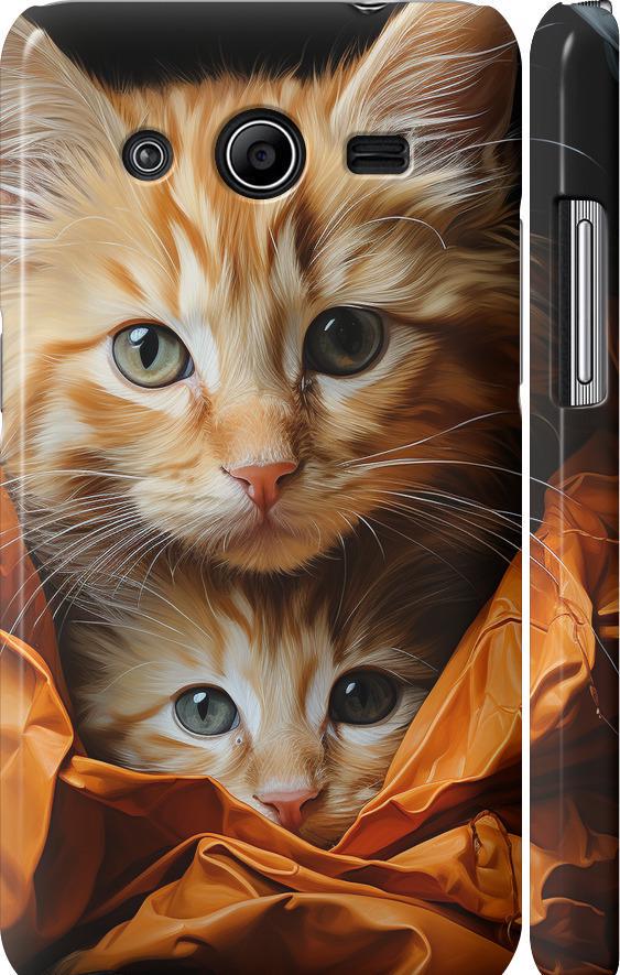 Чехол на Samsung Galaxy Core 2 G355 Котики 2 (5664m-75-42517)