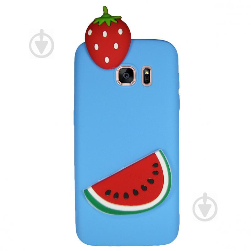 Чехол Cartoon Case 3D для Samsung G930 Galaxy S7 Арбуз (arbc6018) - фото 1